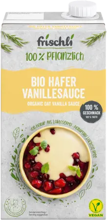 Organic Oat Vanilla Sauce