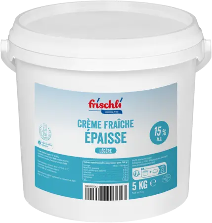 Gamme frais Crème fraîche 15 %