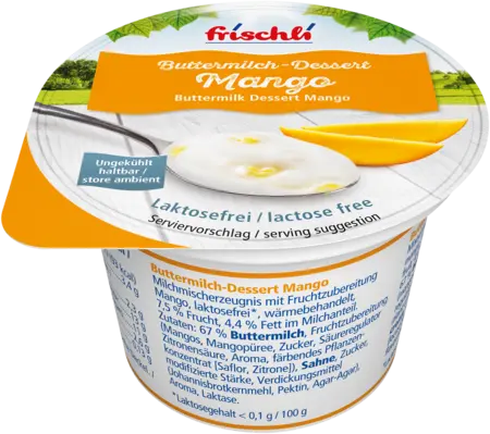 Buttermilk Dessert Mango