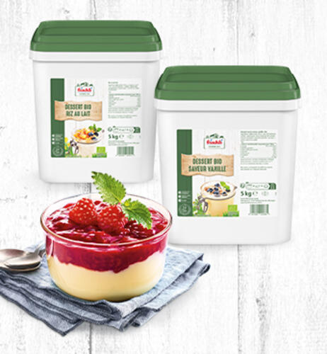 Cremes dessert Bio